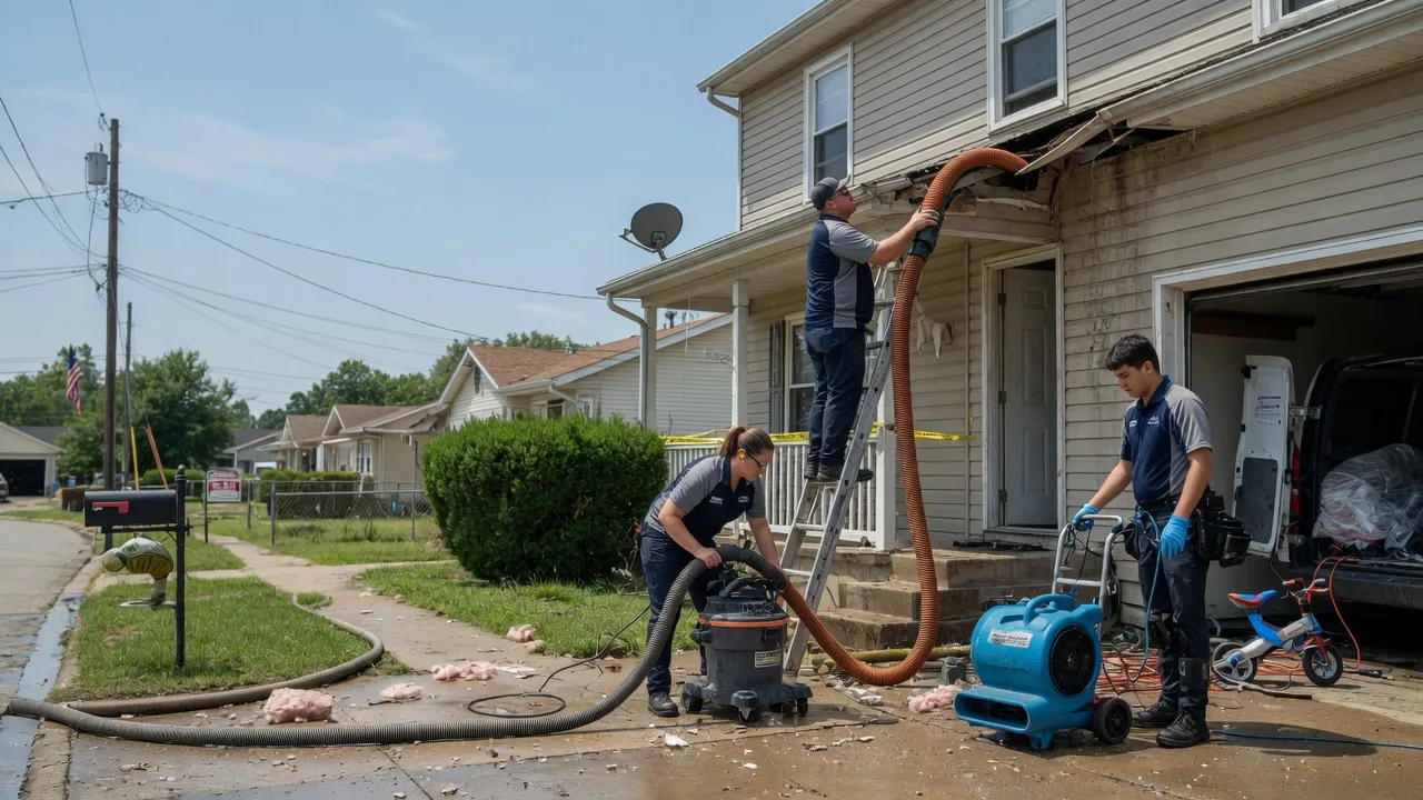 Water Damage Restoration in Bristol, PA near me